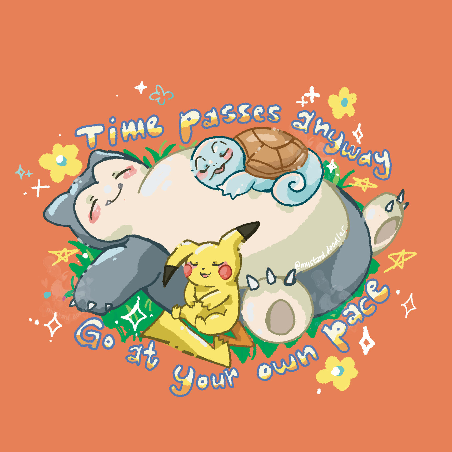 Snorlax: Time passes anyway